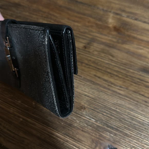 Gucci black long wallet, see photos for condition - Picture 11 of 13